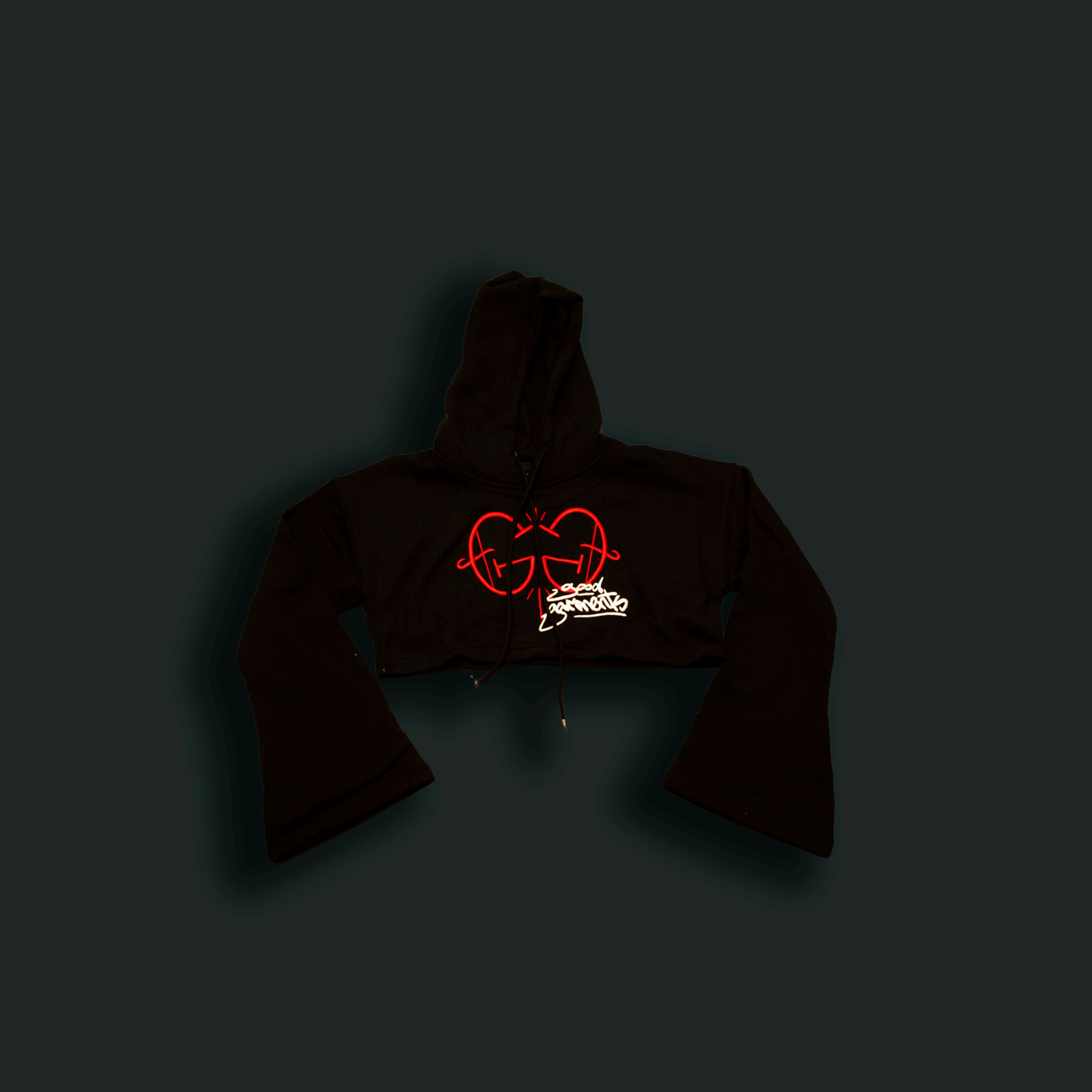 GG Cropped Hoodie