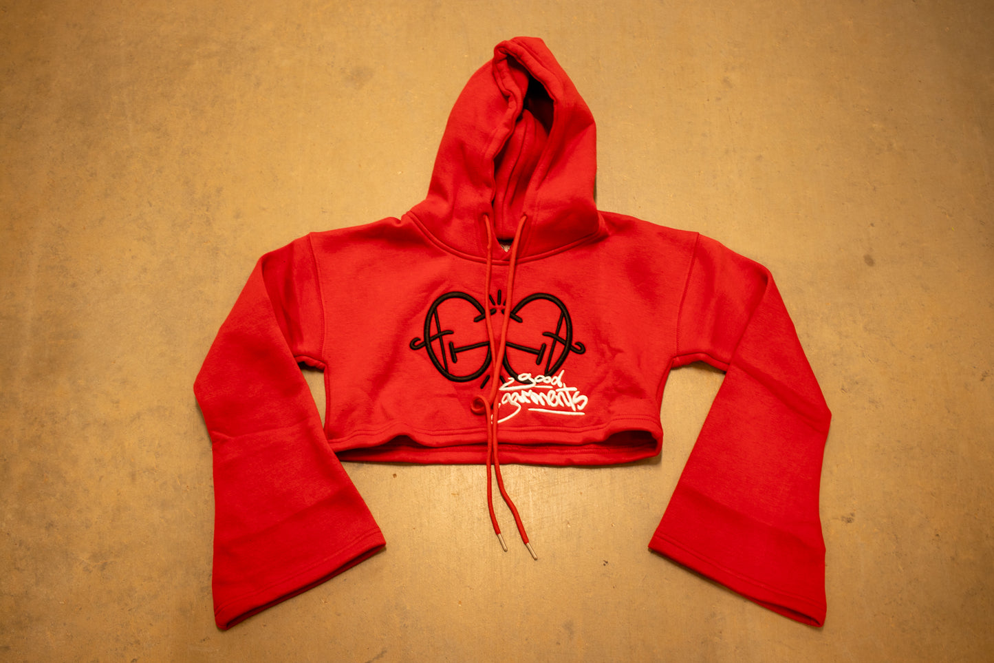 GG Cropped Hoodie
