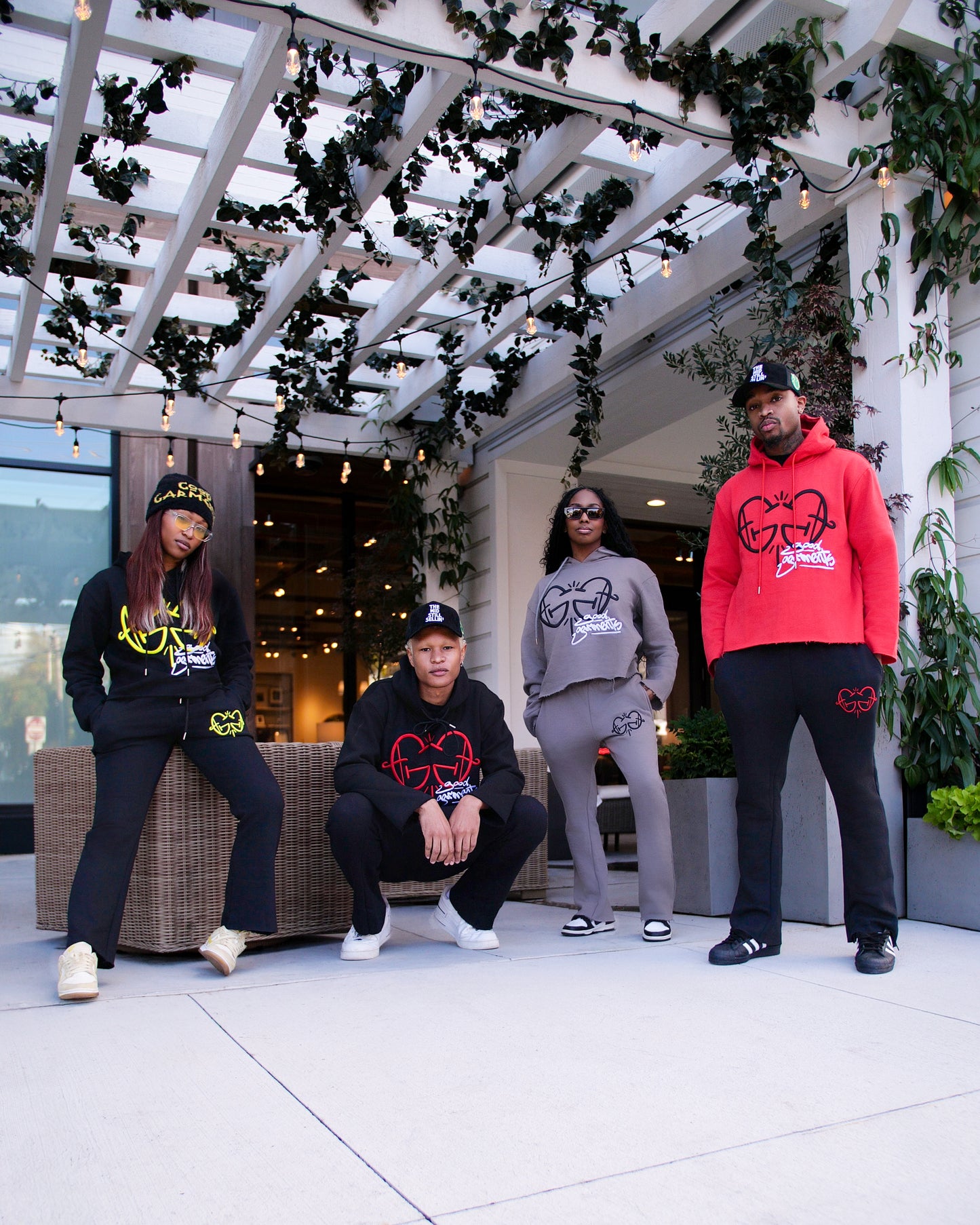 GG Frayed Hoodie