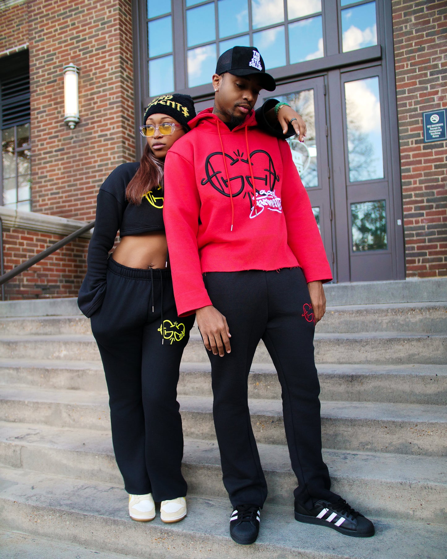 GG Frayed Hoodie