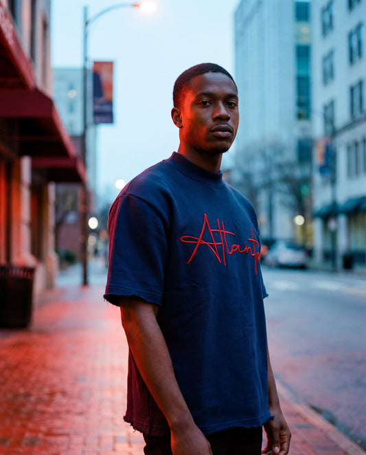 Atlanta Home of the Brave Heavyweight Shirt