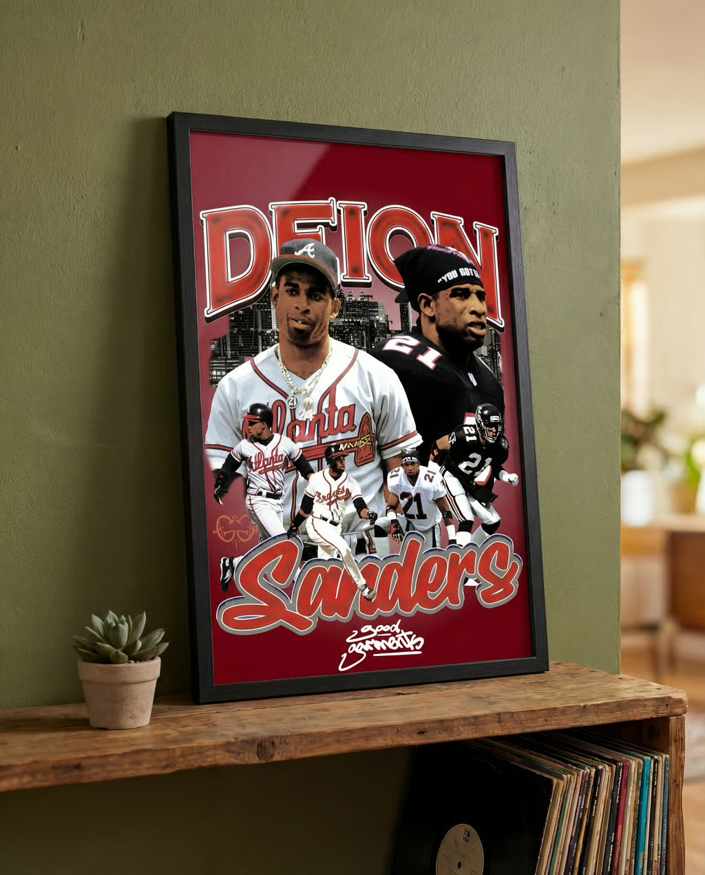 Deion Sanders – 11” x 17” Collector Poster