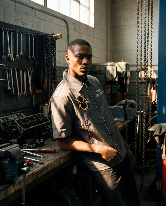 047 Drive $low Mechanic Shirt