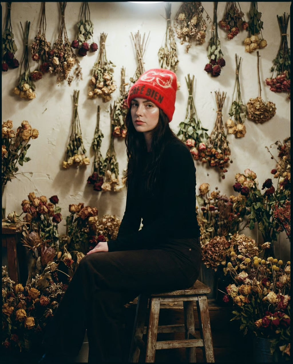 Café Bien Mohair Beanie