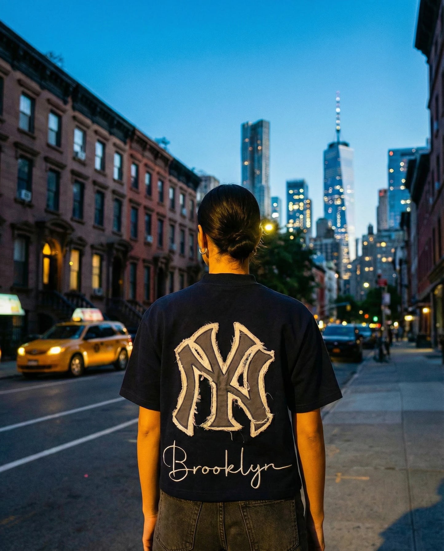 080 Concrete Jungle Tee-Yankees