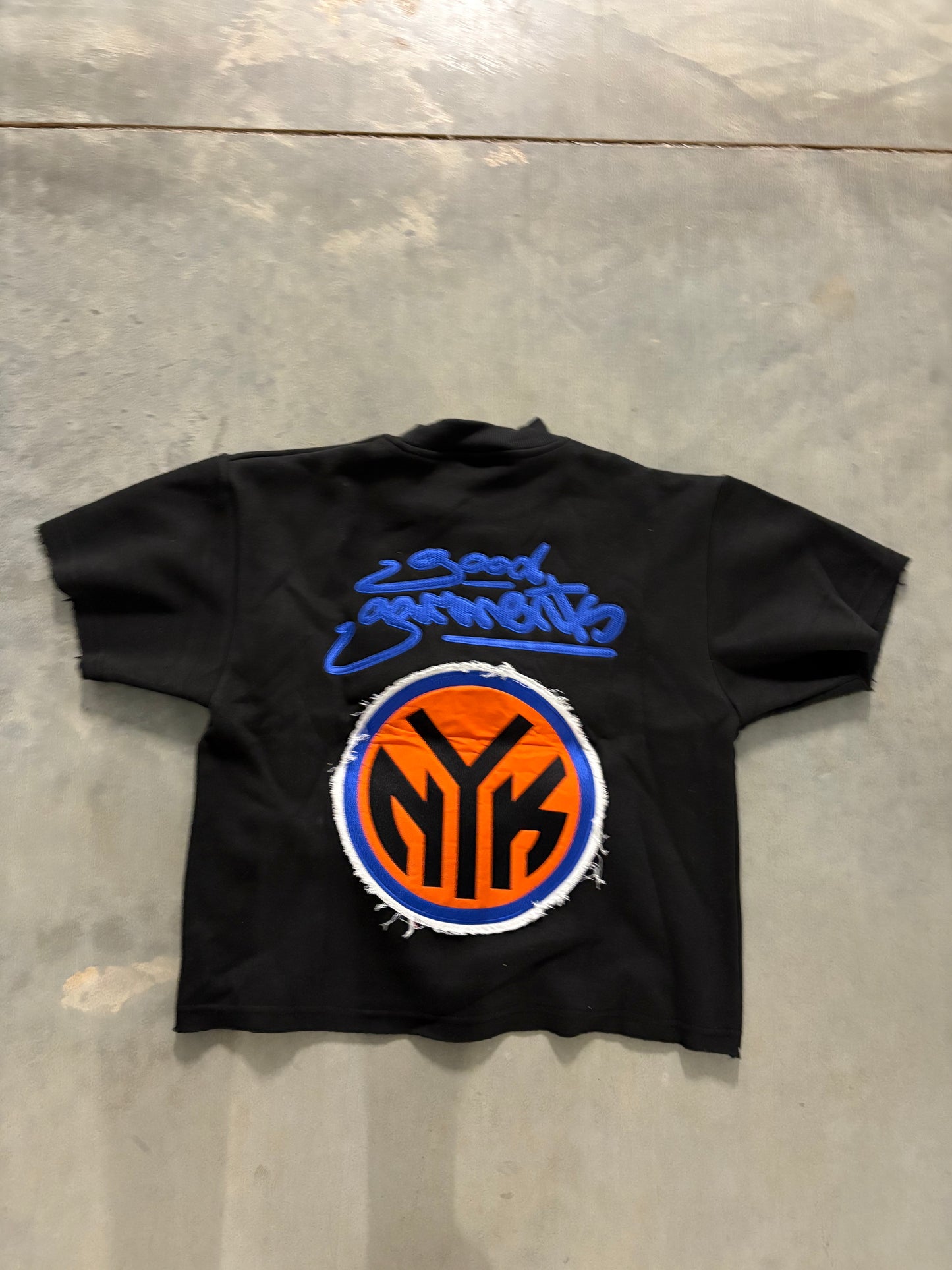 079 Concrete Jungle Tee- Knicks