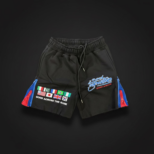 Good Garments Worldwide Zip Shorts